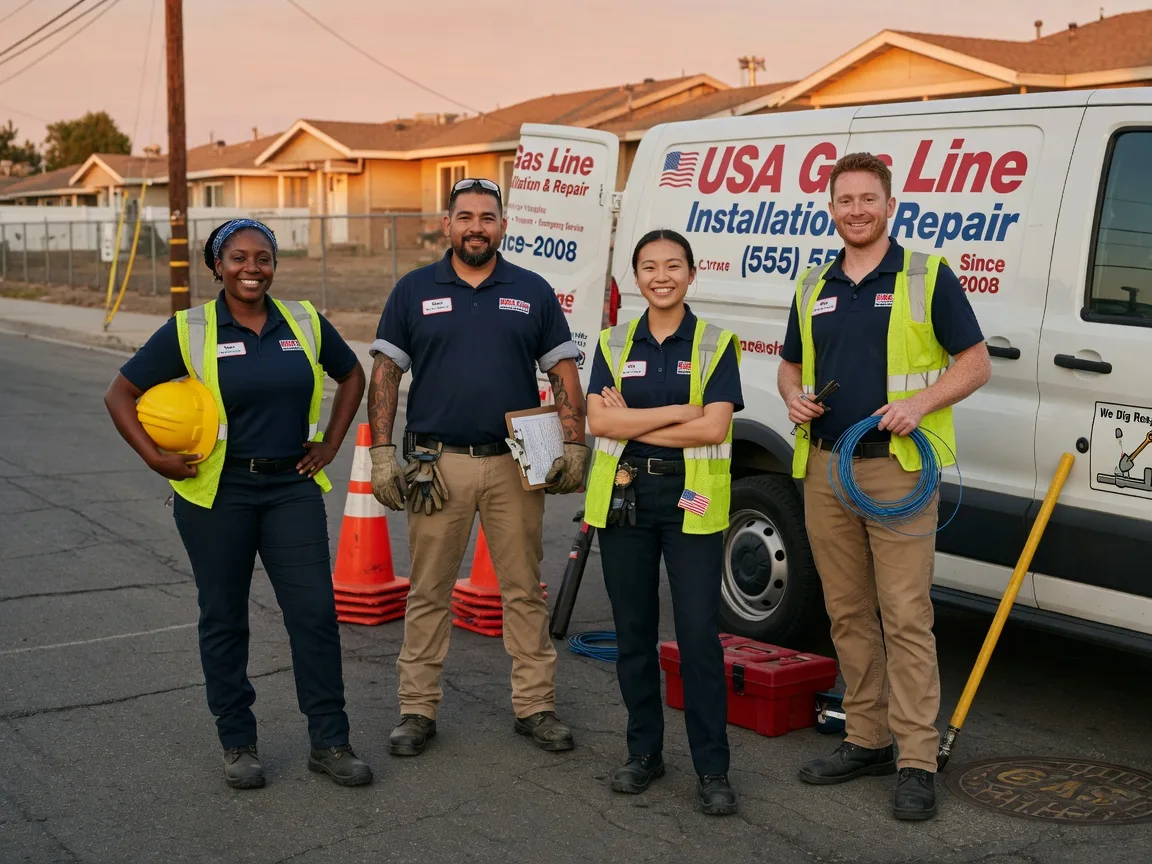 Gas Line Installation company in Heidrick, KY